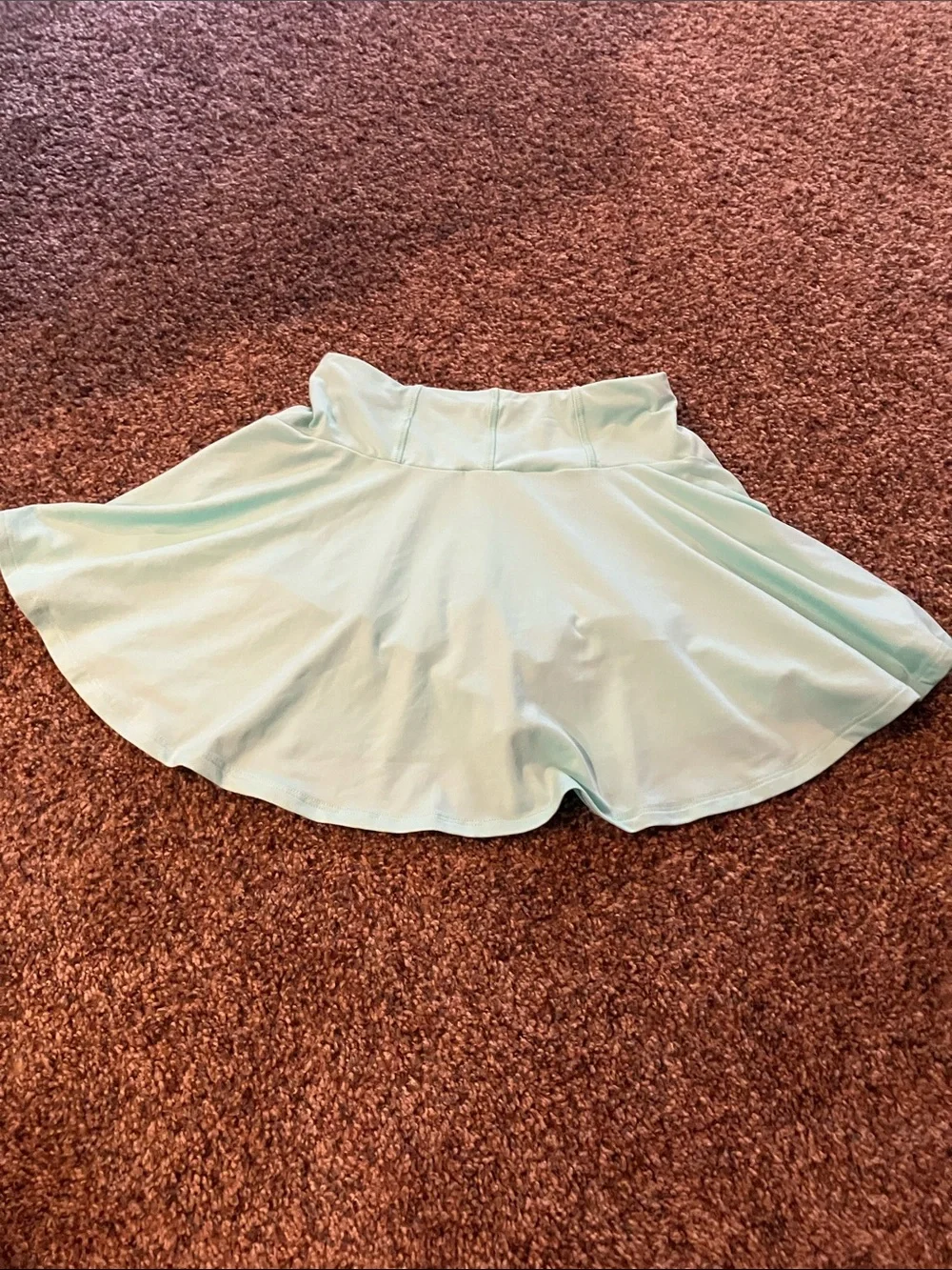 all in motion Mint Tiered Ruffle Skirt